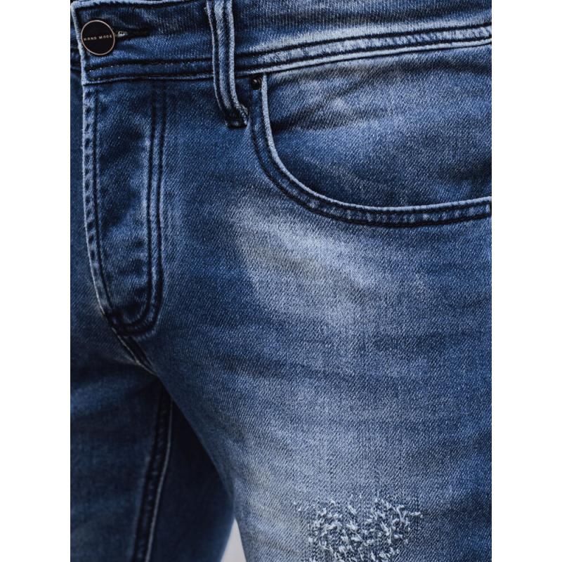 Pánské džínové kalhoty TREFA tmavě modré