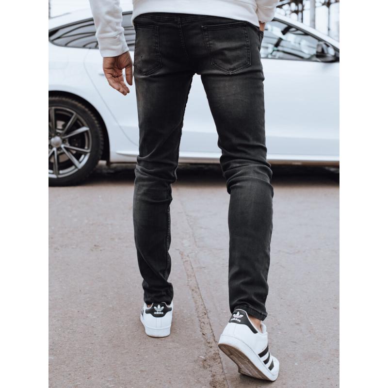 Pánské džínové kalhoty TREFA černé