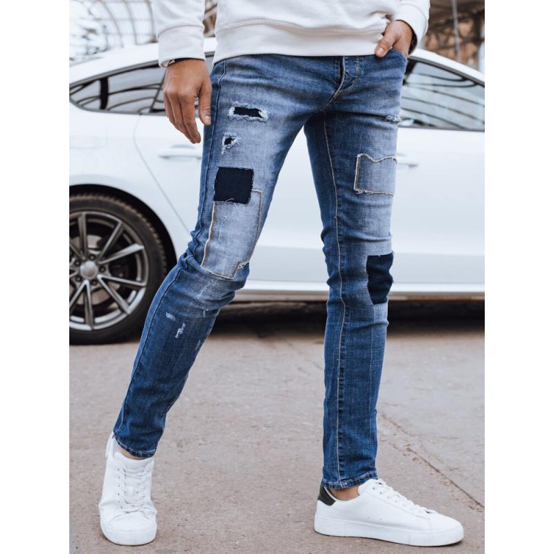 Pánské džínové kalhoty RIVA modré