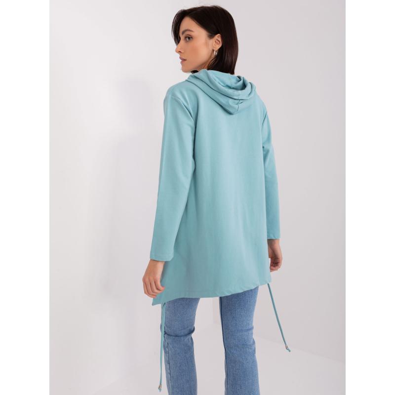 Dámská halenka plus size pistáciová