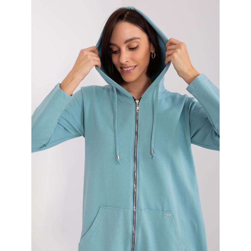 Dámská halenka plus size pistáciová