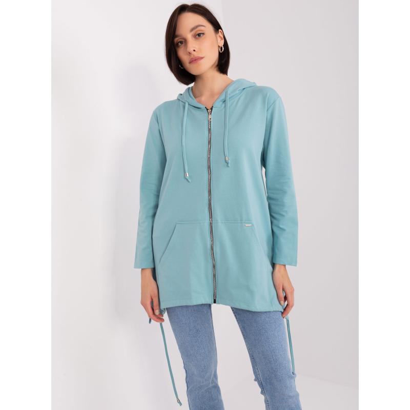 Dámská halenka plus size pistáciová