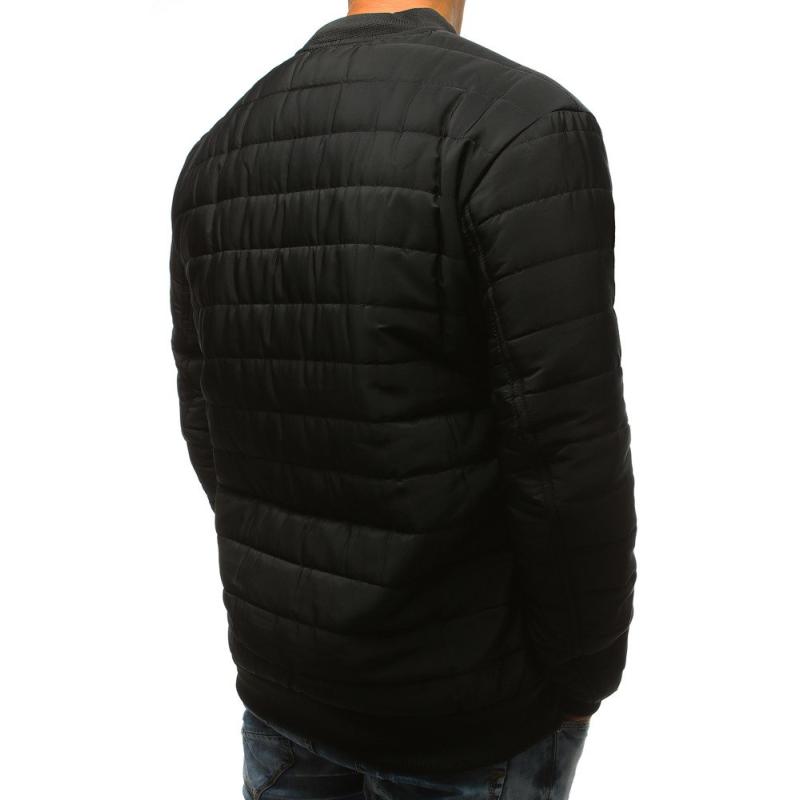 Férfi STYLE steppelt bomber dzseki fekete