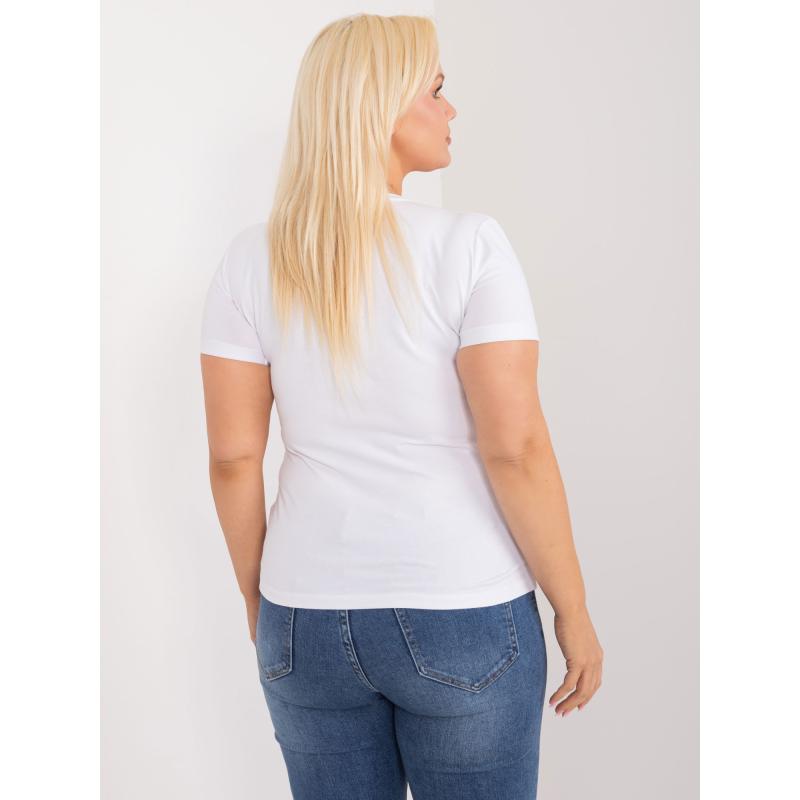 Dámské tričko s nápisem bílé