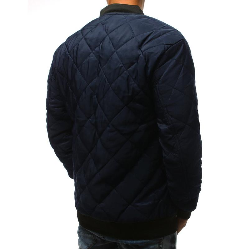 Férfi STYLE steppelt bomber dzseki sötétkék