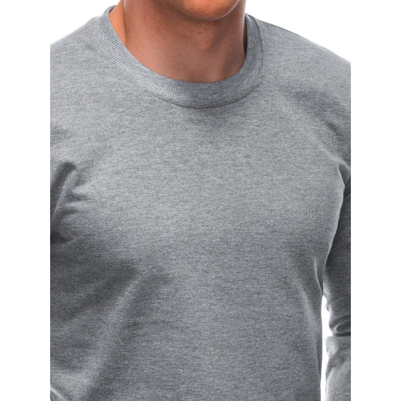 Férfi kapucnis pulóver B1667 szürke