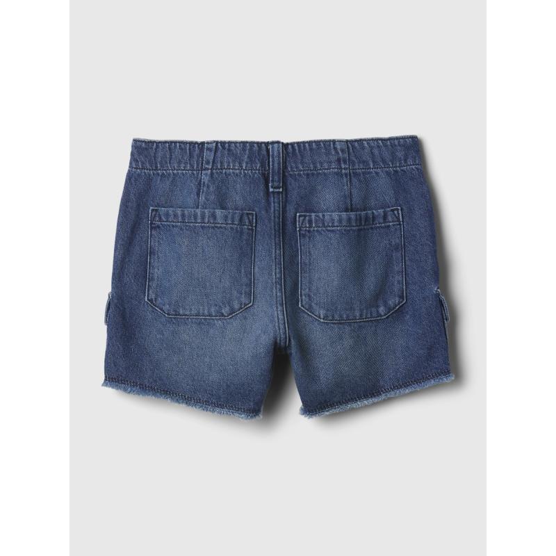 Detské džínsové šortky cargo stride