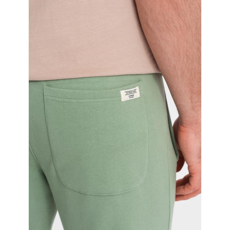 Pánské tepláky V3 OM-PABS-0206 zelené 