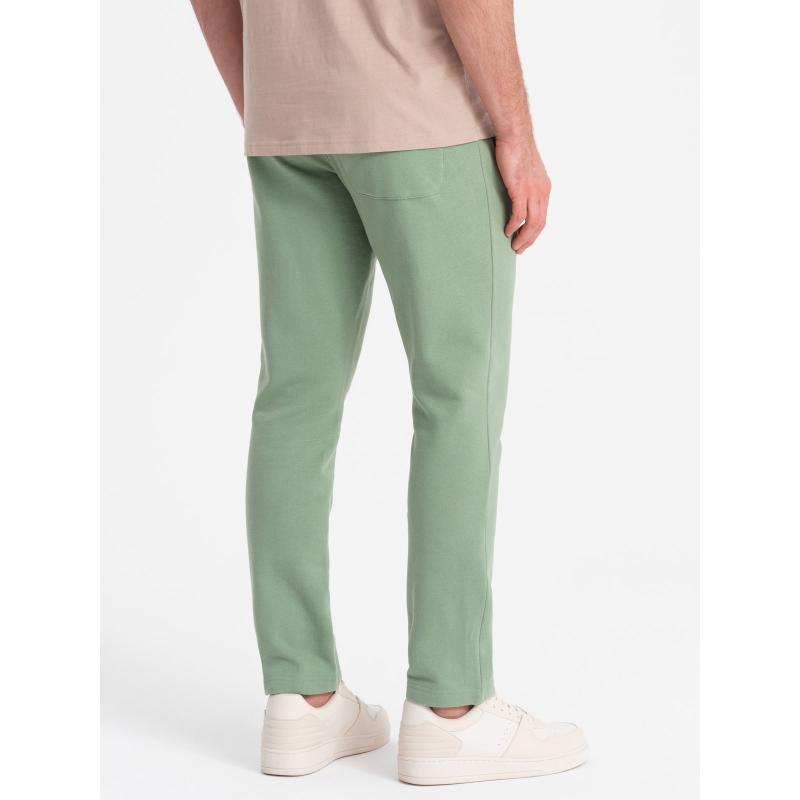 Pánské tepláky V3 OM-PABS-0206 zelené 