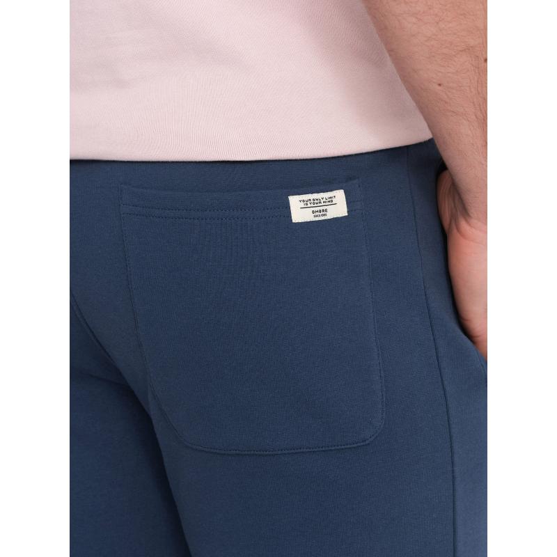 Pánske tepláky V4 OM-PABS-0206 tmavomodré