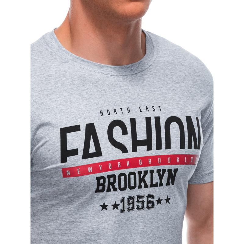 Pánské tričko S1933 šedé