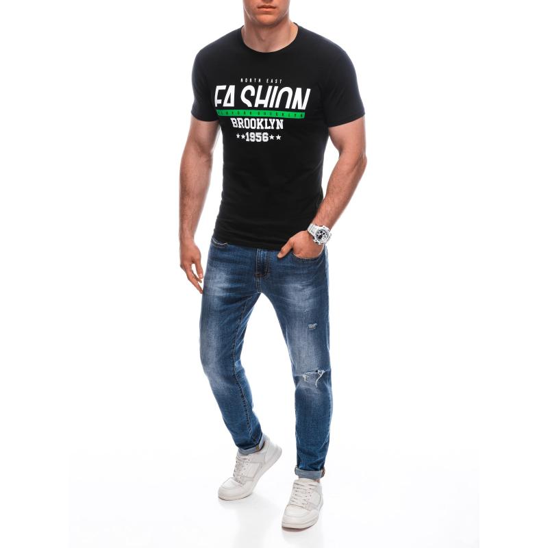 Pánské tričko S1933 černé