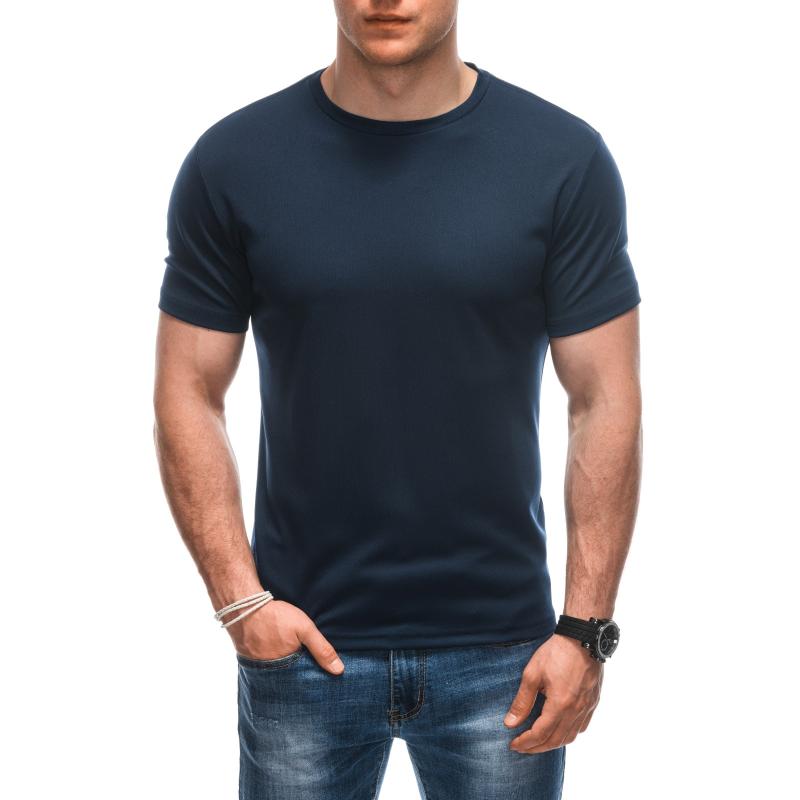 Pánske jednofarebné tričko S1930 námornícka modrá