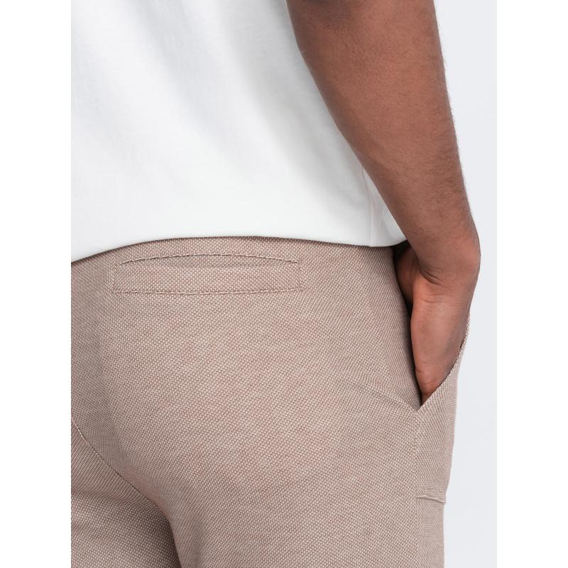 Férfi V2 OM-PASK-0211 melegítőnadrág kávé