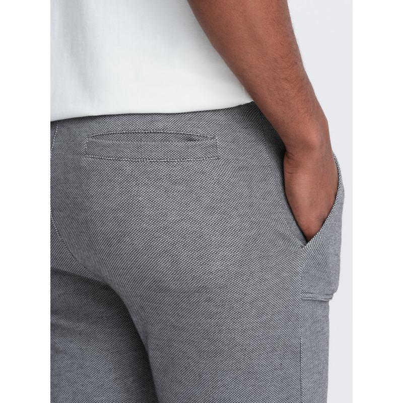 Pánské tepláky V5 OM-PASK-0211 grafitová 