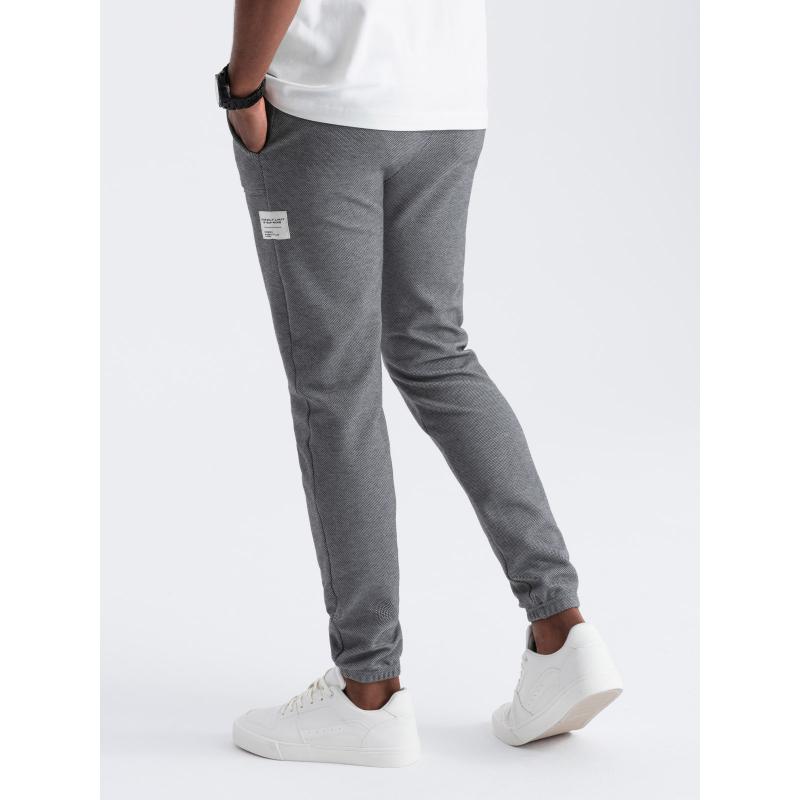 Pánské tepláky V5 OM-PASK-0211 grafitová 