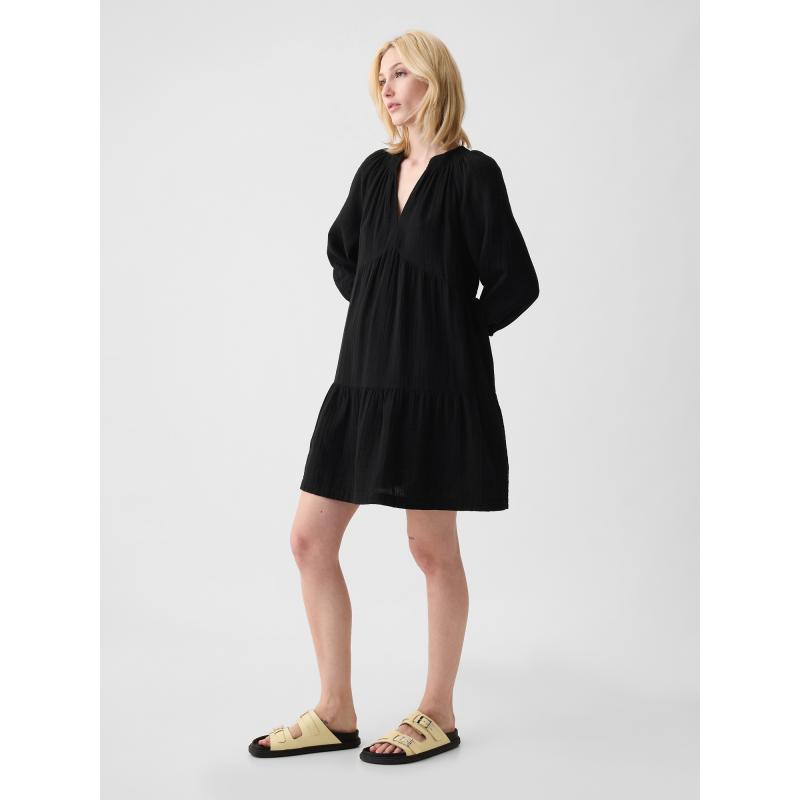 Mušelínové mini šaty