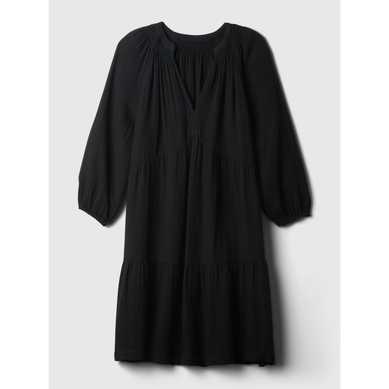 Mušelínové mini šaty