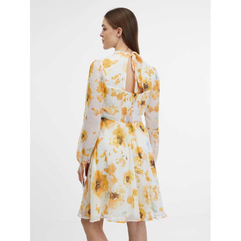 Fehér női virágos ruha