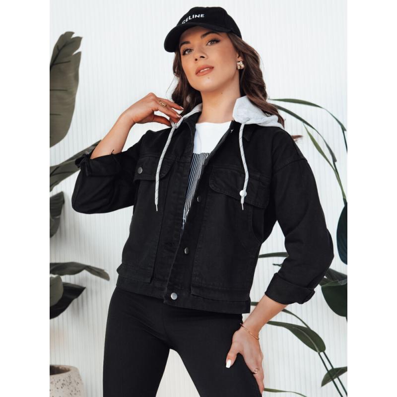 Dámská džínová bunda ASFA černá