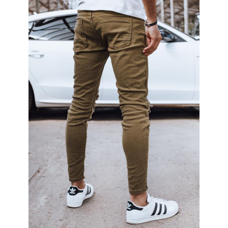 Pánské džíny olivové