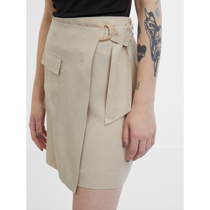 Béžová dámská sukně