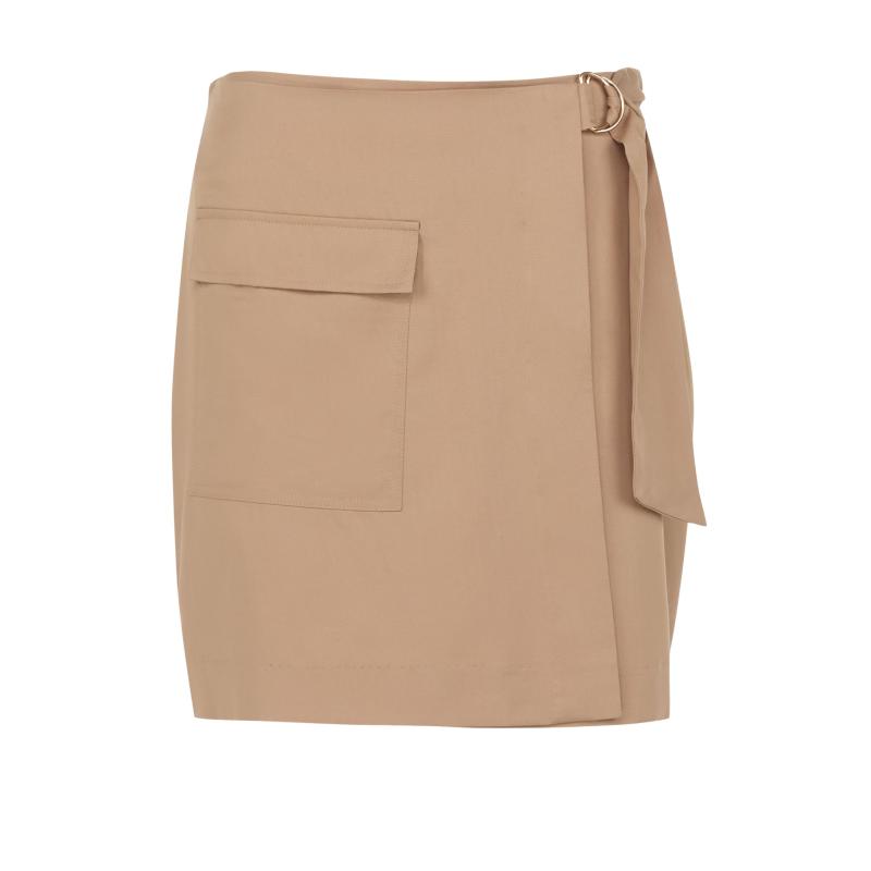 Hnědá dámská sukně