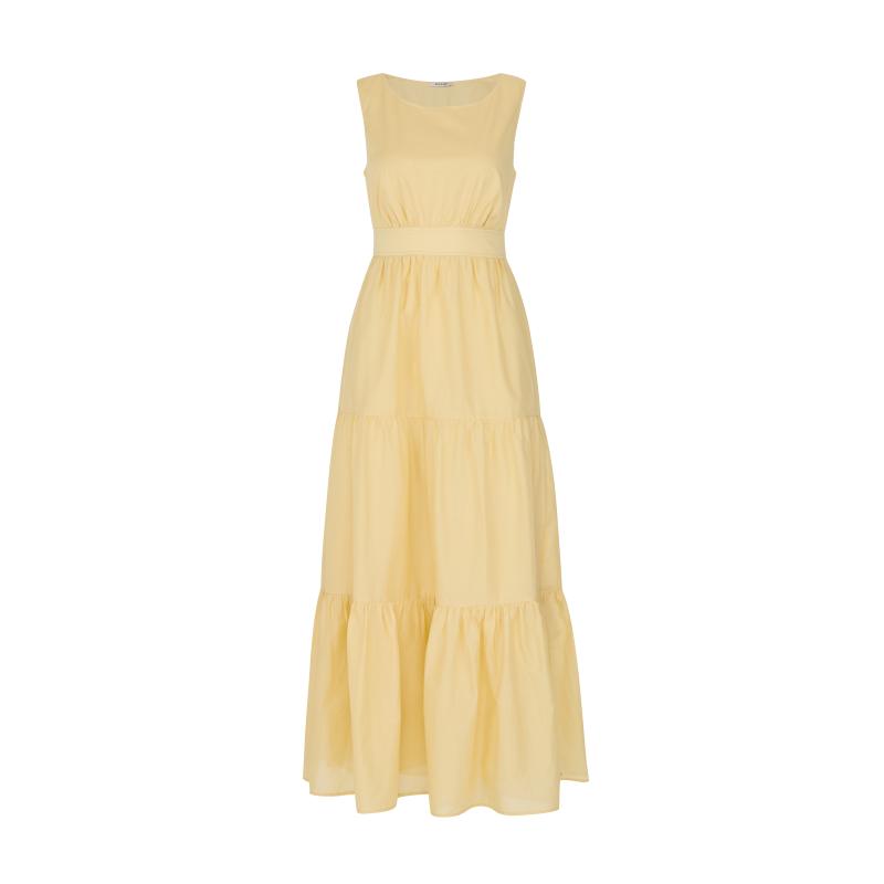 Žluté dámské šaty
