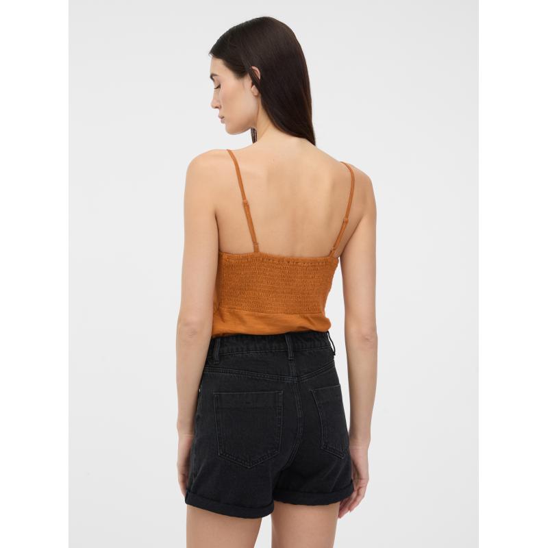 Hnědý dámský top