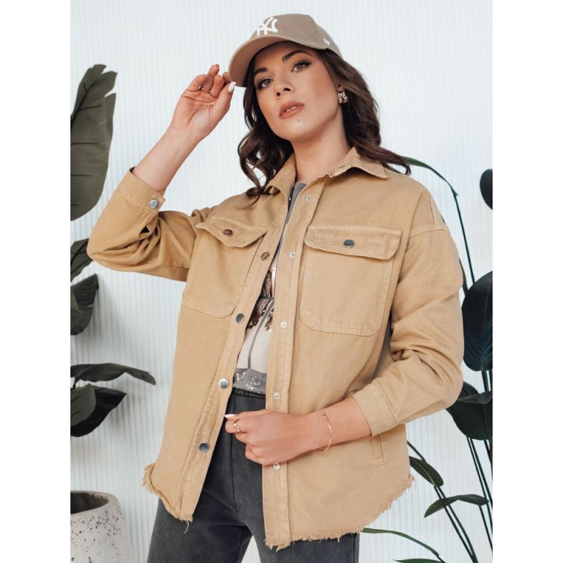 Dámska džínsová bunda RAWEY béžová