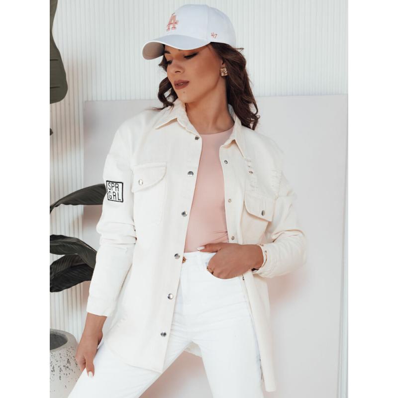 Dámská přechodová bunda AZZALA světle béžová