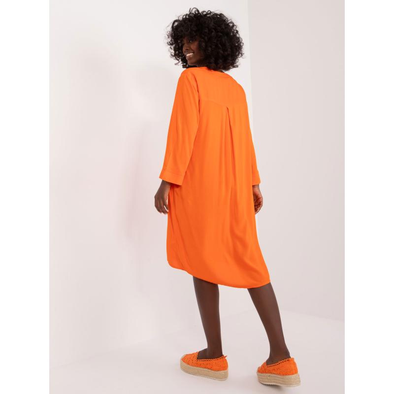 Dámské šaty SUBLEVEL oranžové  