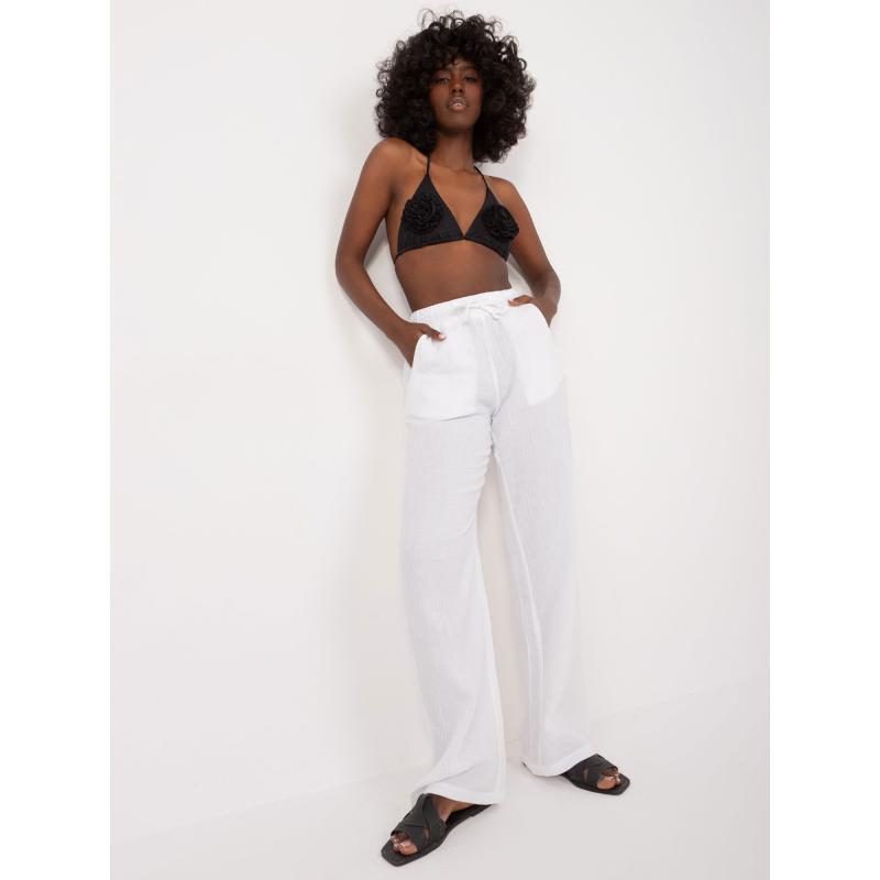 Dámské kalhoty SUBLEVEL bílé 