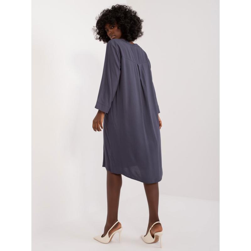 Dámské šaty oversize SUBLEVEL modré