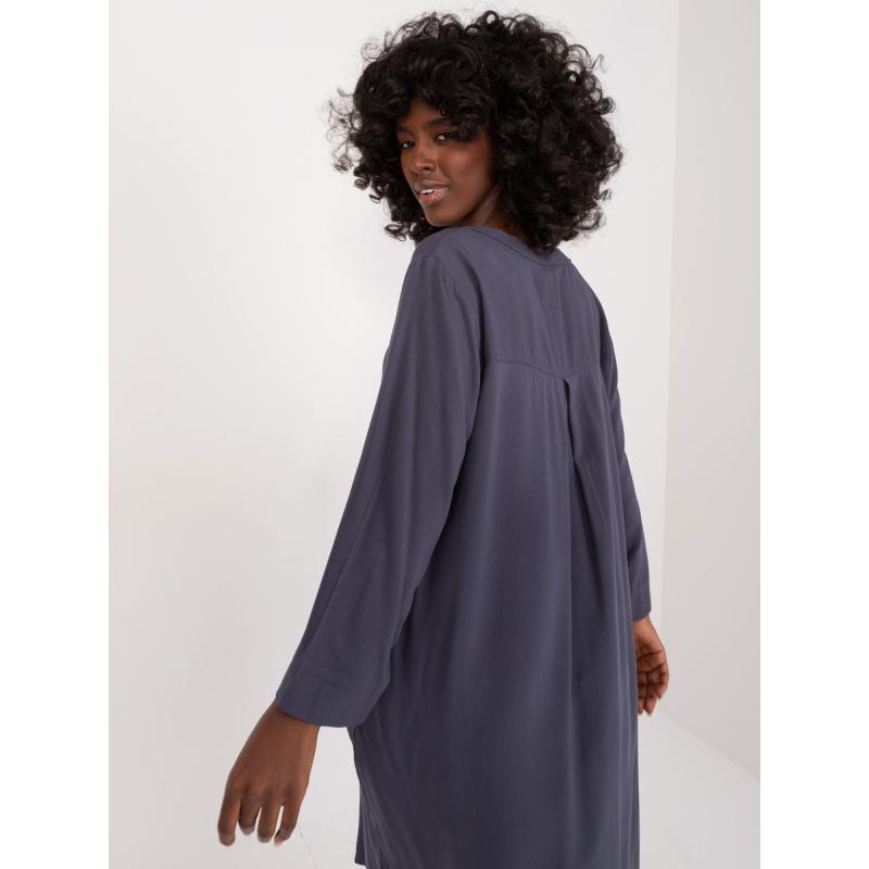 Dámské šaty oversize SUBLEVEL modré