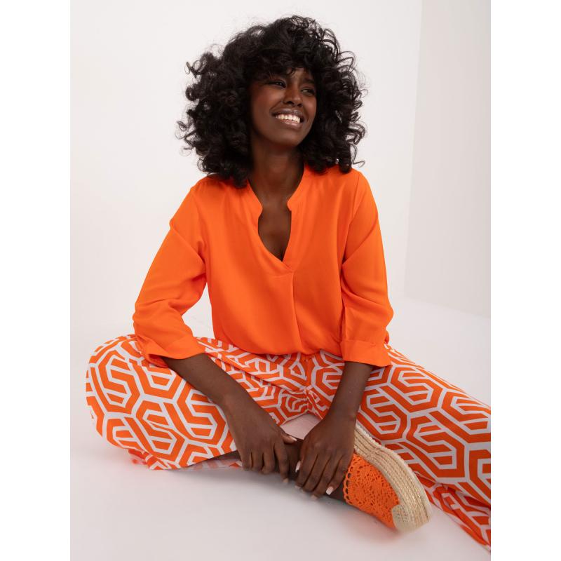 Dámská halenka SUBLEVEL oranžová 
