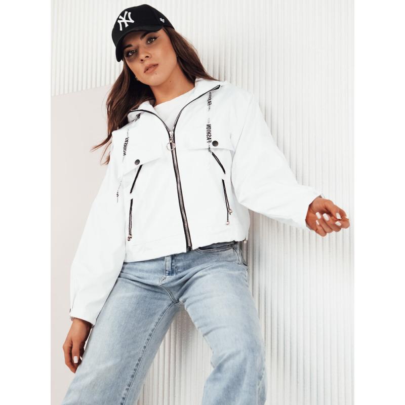 Dámská přechodová bunda FERTI bílá