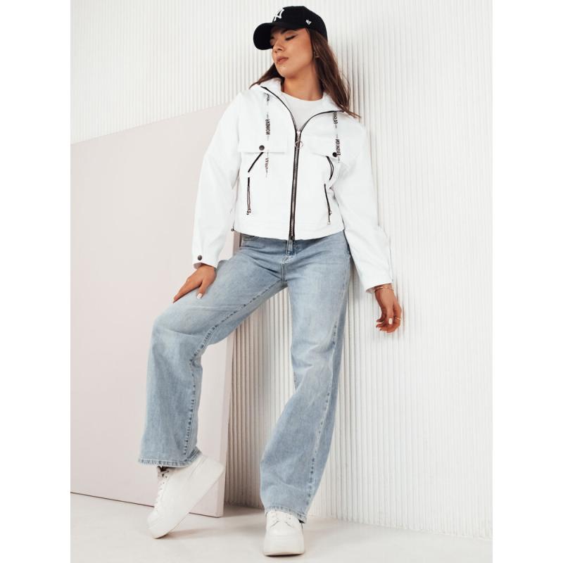 Dámská přechodová bunda FERTI bílá