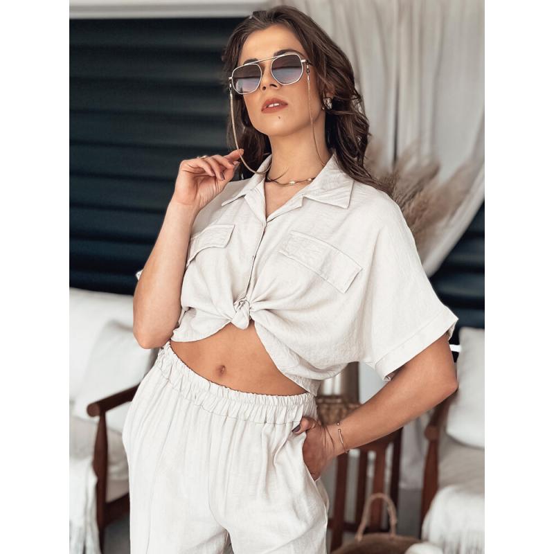 Női ing GRITAN bézs