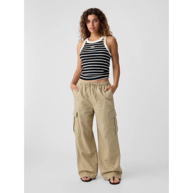 Tílkový top s mini logem