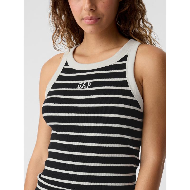 Tílkový top s mini logem