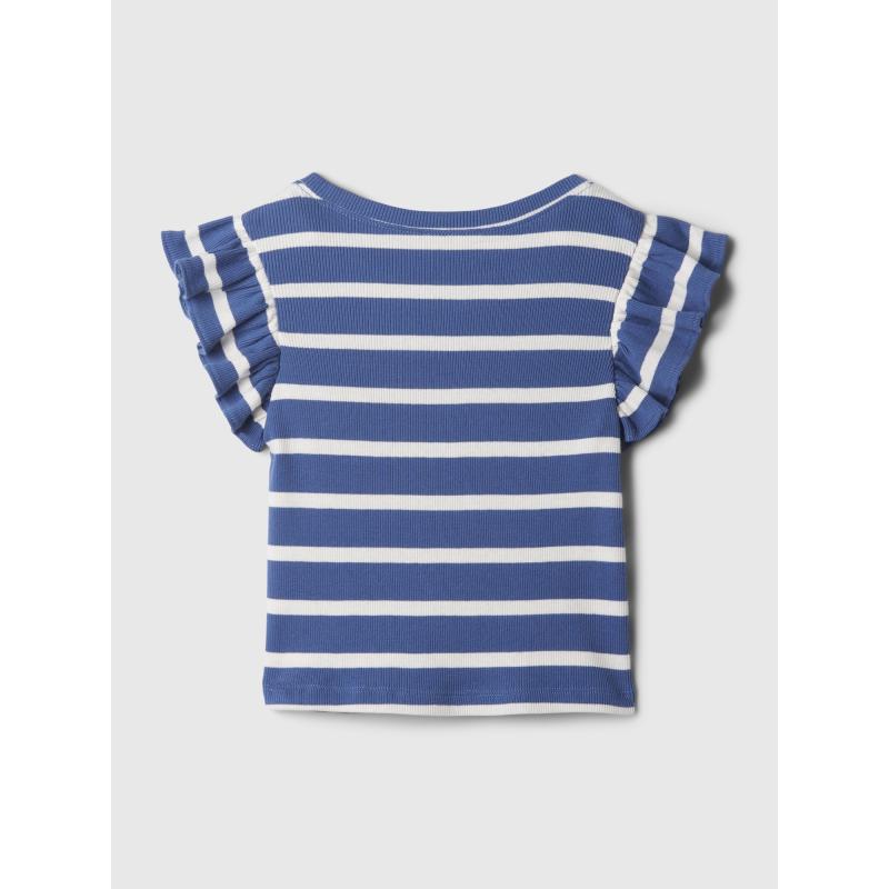 Baba felső fodrokkal