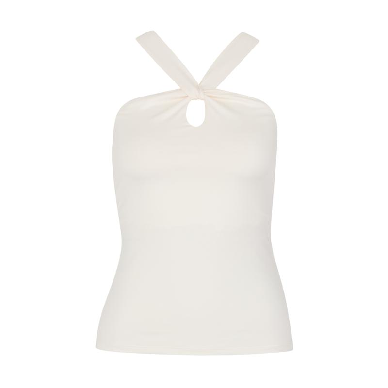 Krémový dámský top