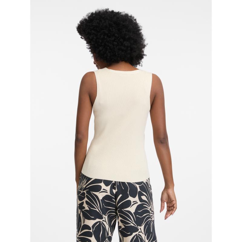 Béžová dámská vesta