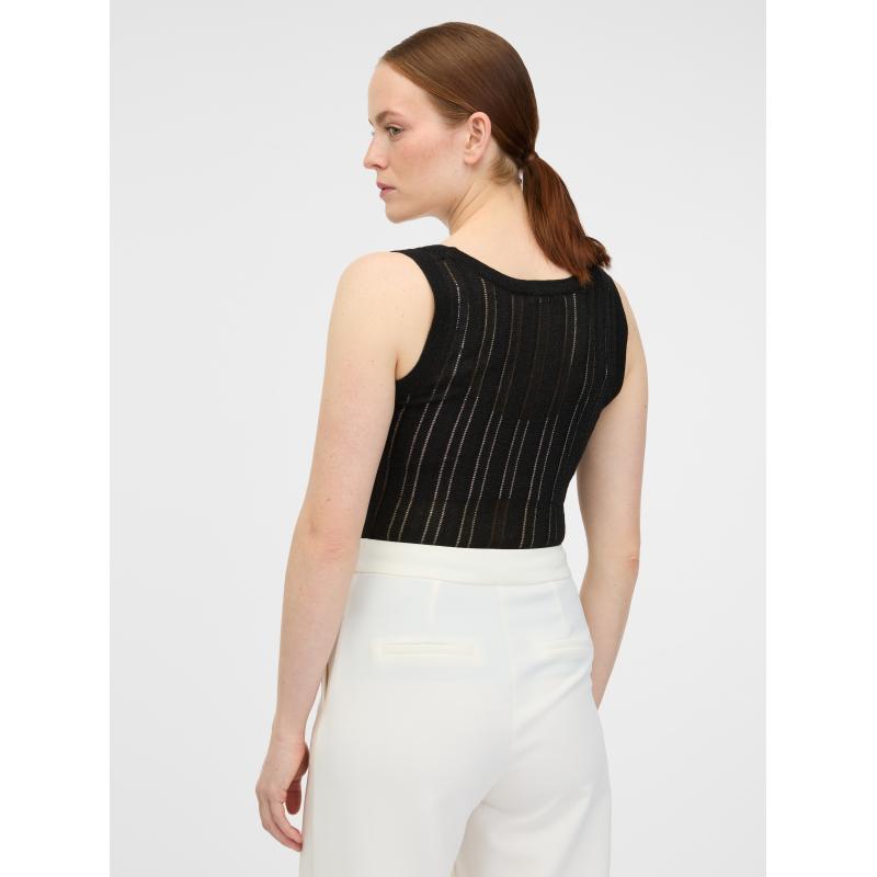 Čierny dámsky top