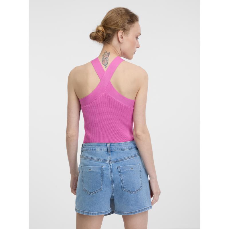 Ružové dámske tielko