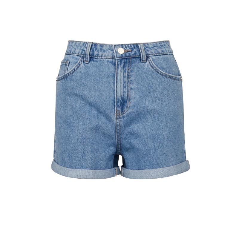 Svetlomodré dámske džínsové šortky