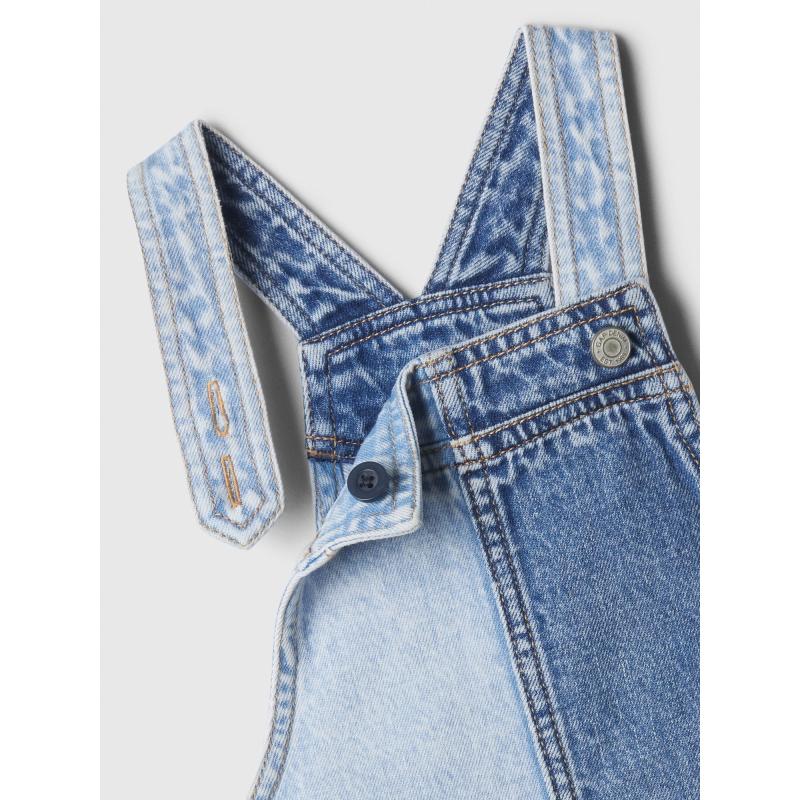 Detská džínsová sukňa patchwork