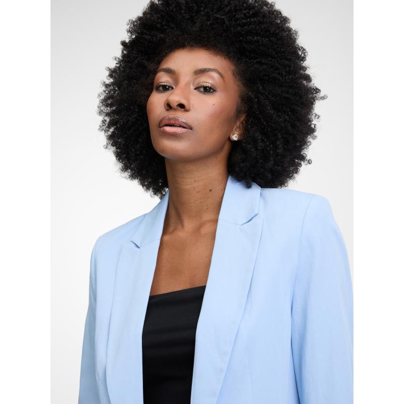 Svetlomodrá dámska bunda