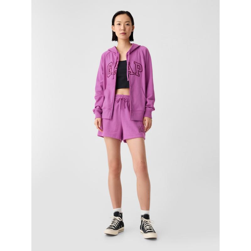 Kapucnis pulóver logóval és kapucnival